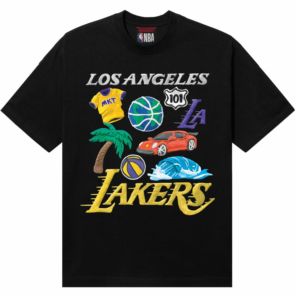 Los Angeles Lakers NBA x MARKET Unisex Claymation T-Shirt Online