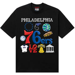 Philadelphia 76ers NBA x MARKET Unisex Claymation T-Shirt On Sale