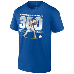Freddie Freeman Los Angeles Dodgers Fanatics 300 Career Home Runs T-Shirt | MLB New