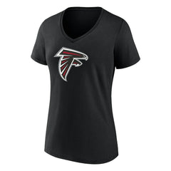 Atlanta Falcons Fanatics Bijan Robinson  Women's Icon Name & Number V-Neck T-Shirt