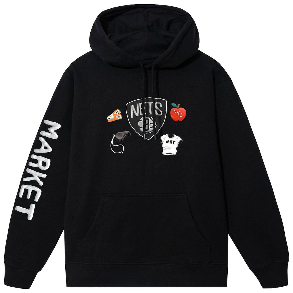 Brooklyn Nets NBA x MARKET Unisex Claymation Pullover Hoodie Online
