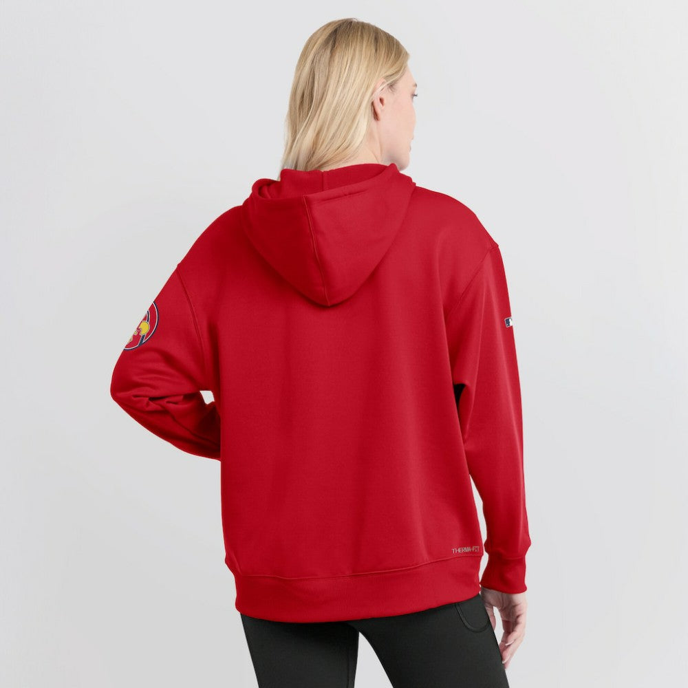 St. Louis Cardinals Nike Women's 2024 City Connect Authentic Collection Practice Performance Pullover Hoodie | MLB For sale