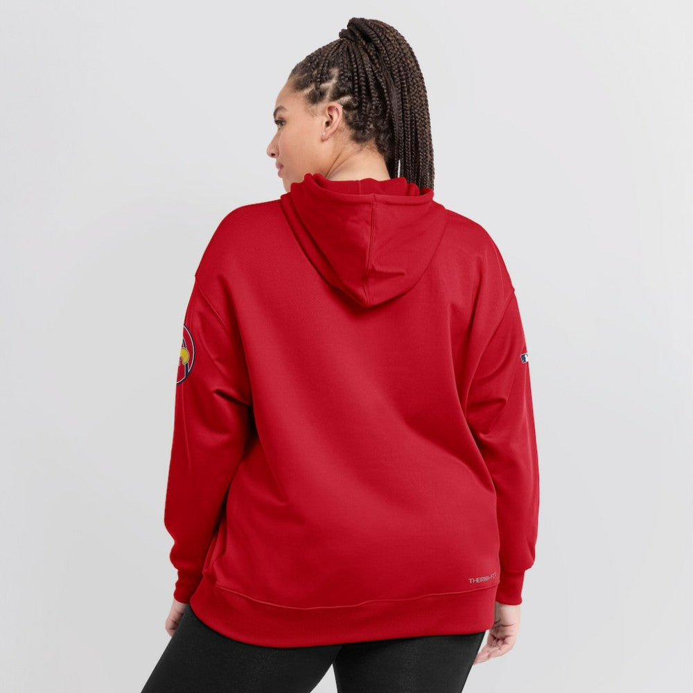 St. Louis Cardinals Nike Women's 2024 City Connect Authentic Collection Practice Performance Pullover Hoodie | MLB For sale