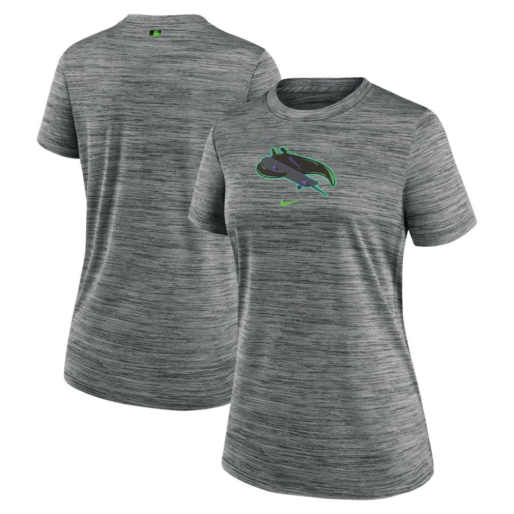 Tampa Bay Rays Nike Women's 2024 City Connect Authentic Collection Velocity Performance T-Shirt | MLB New