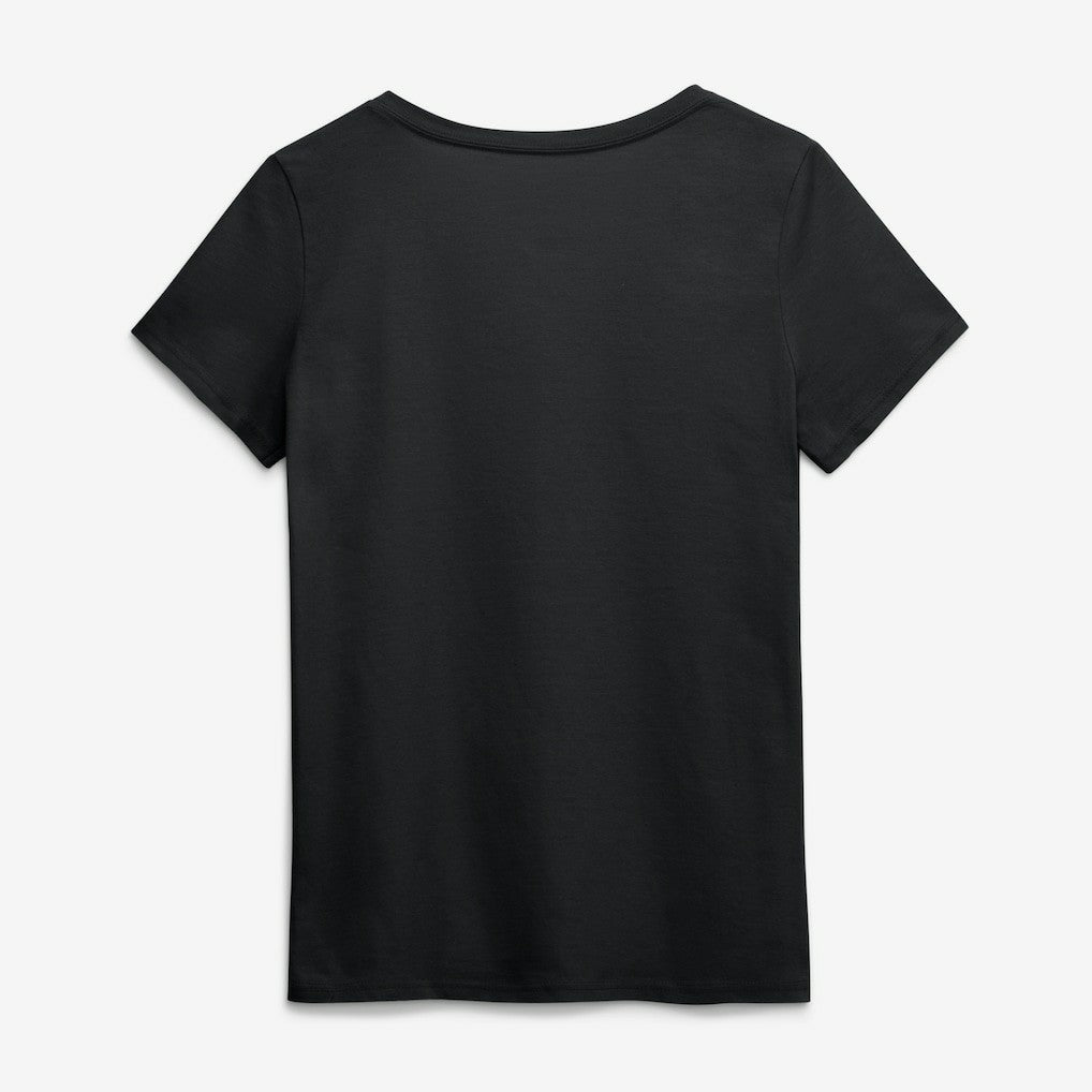 Pittsburgh Steelers  Logo Athletic Women's Primary Logo V-Neck T-Shirt