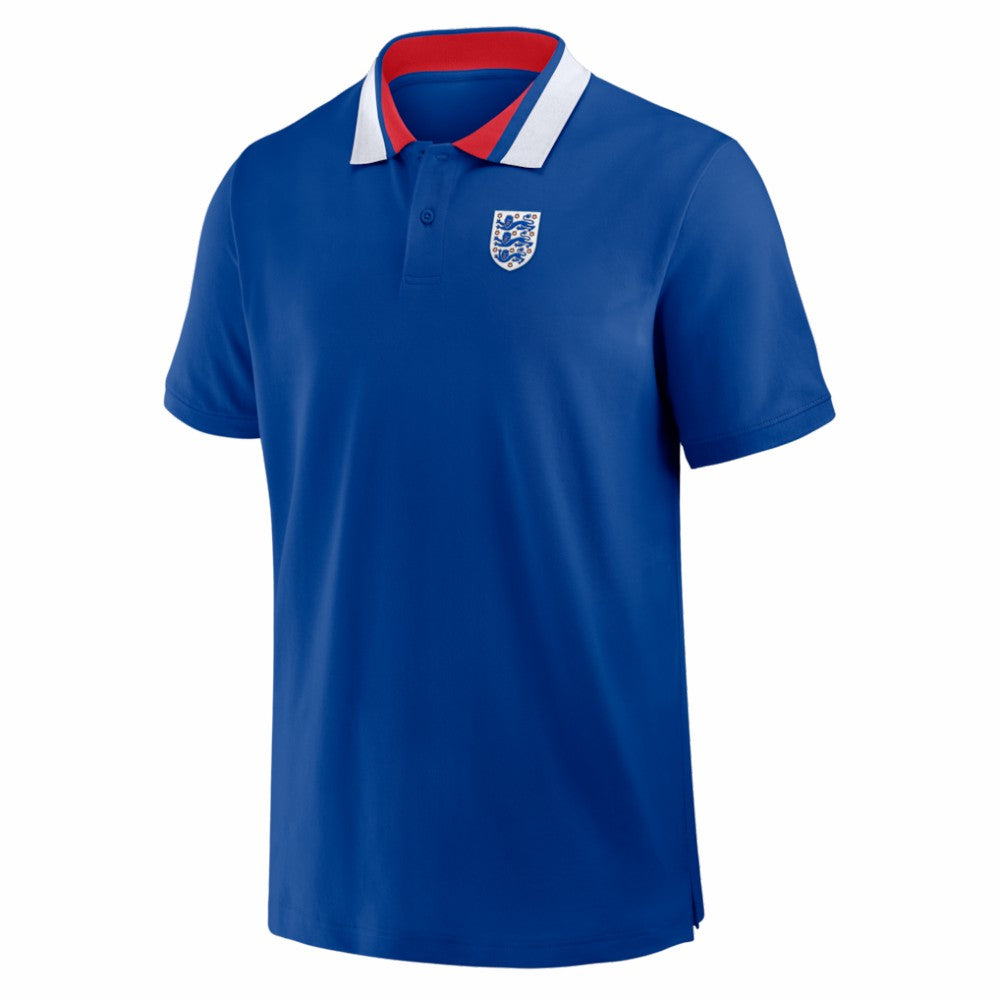 England National Team Crest Polo Blue - Fanatics