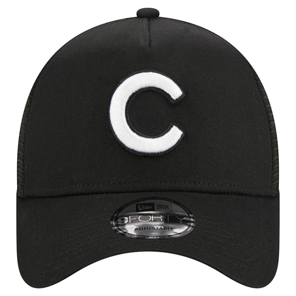 Chicago Cubs New Era A-Frame 9FORTY Trucker Adjustable Hat | MLB Outlet