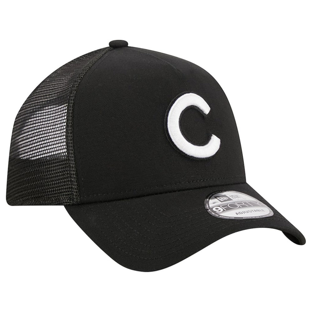 Chicago Cubs New Era A-Frame 9FORTY Trucker Adjustable Hat | MLB Outlet