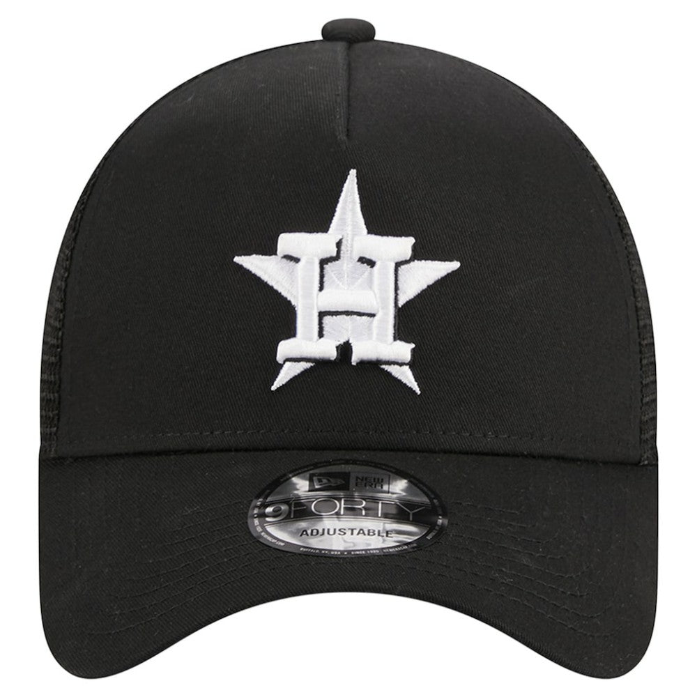 Houston Astros New Era A-Frame 9FORTY Trucker Adjustable Hat | MLB For sale