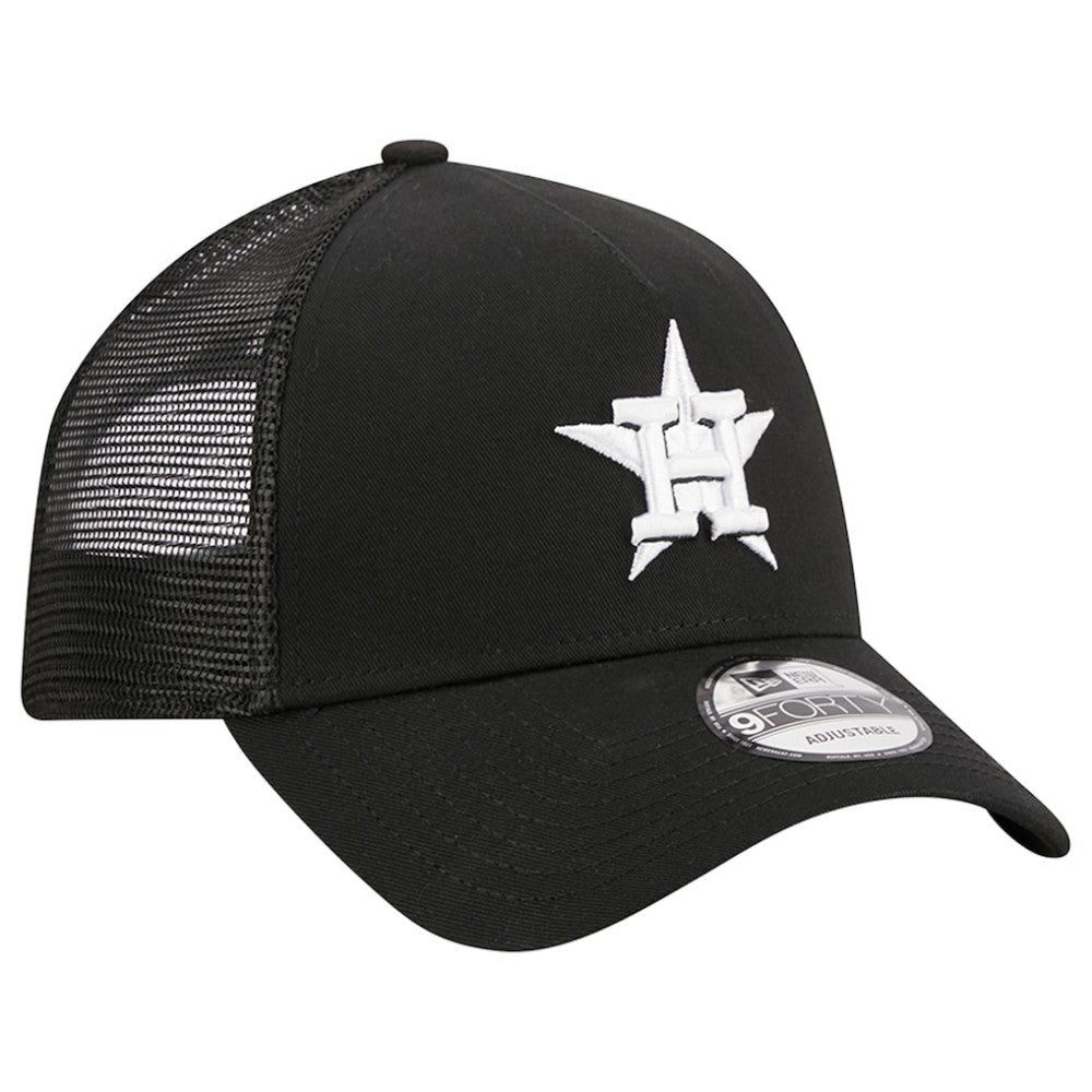 Houston Astros New Era A-Frame 9FORTY Trucker Adjustable Hat | MLB For sale