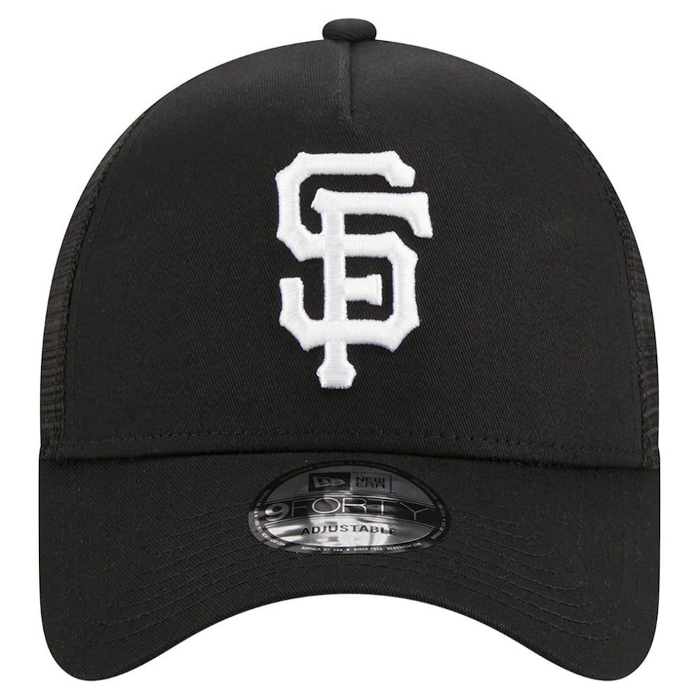 San Francisco Giants New Era A-Frame 9FORTY Trucker Adjustable Hat | MLB US