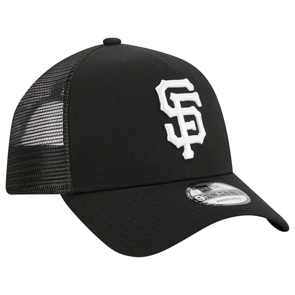 San Francisco Giants New Era A-Frame 9FORTY Trucker Adjustable Hat | MLB US