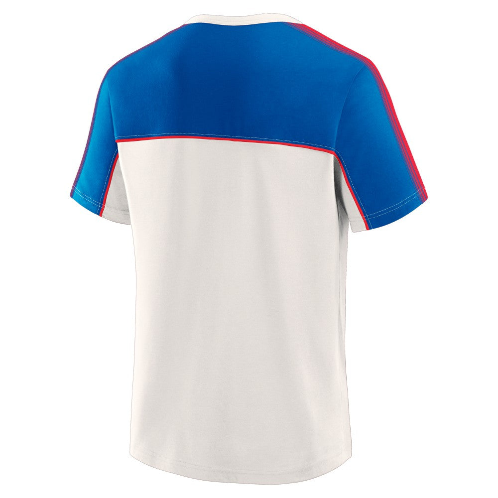 Paris Saint-Germain Retro T-Shirt White/Blue - Fanatics