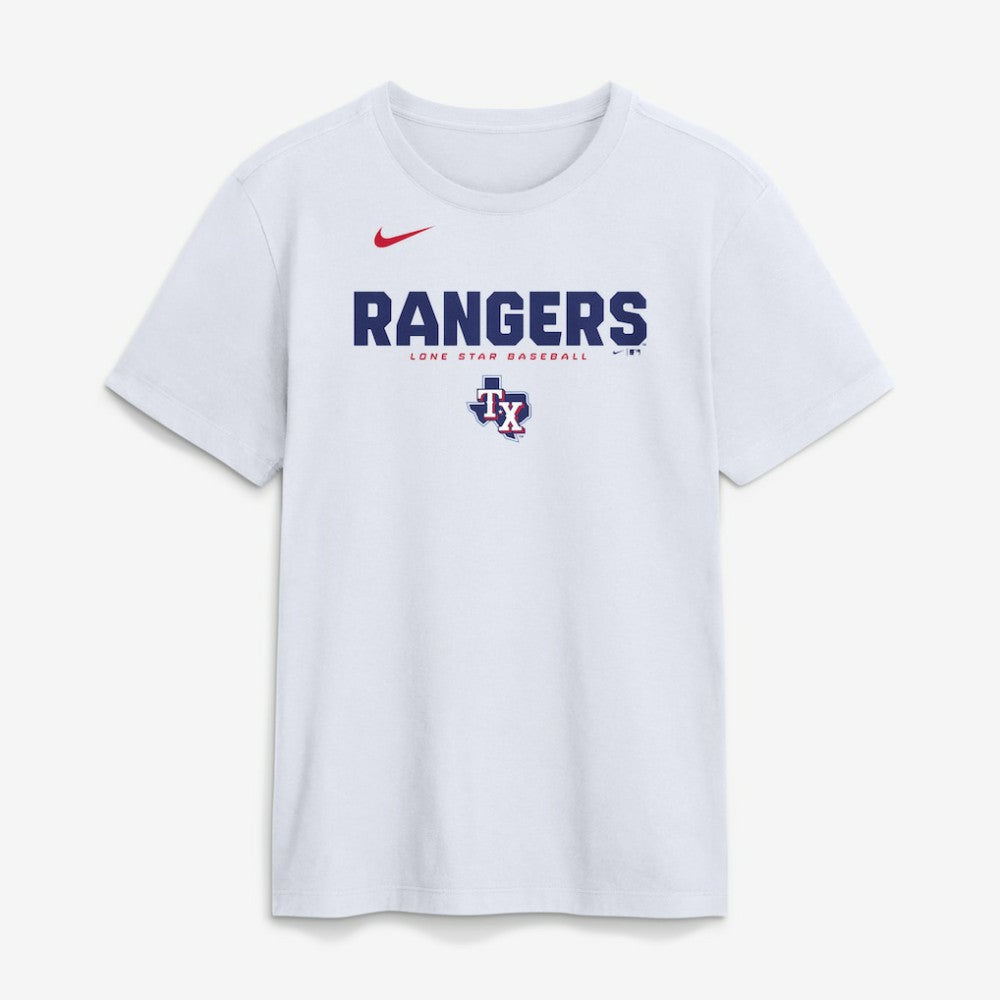 Texas Rangers Nike Bold Team Name T-Shirt | MLB Shop