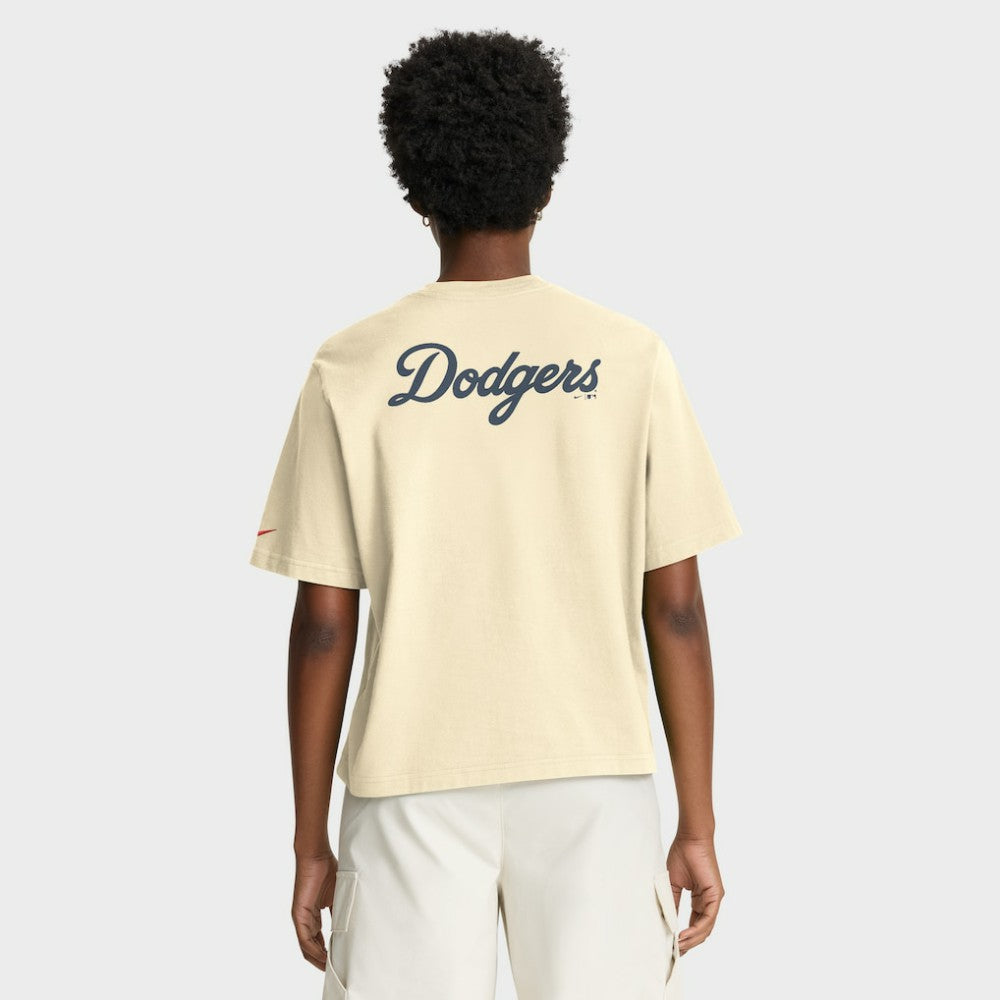 Los Angeles Dodgers Nike Women's City Connect Pocket Boxy T-Shirt | MLB Online
