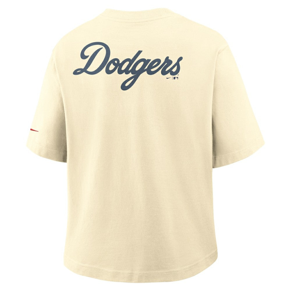 Los Angeles Dodgers Nike Women's City Connect Pocket Boxy T-Shirt | MLB Online