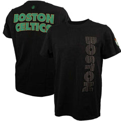 Boston Celtics FISLL 3D Puff Print Sliced Logo T-Shirt For Sale