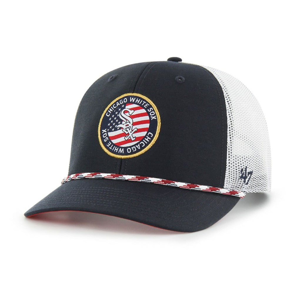 Chicago White Sox '47 Union Patch Trucker Adjustable Hat | MLB US