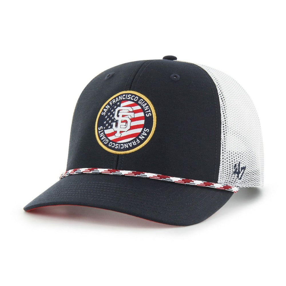 San Francisco Giants '47 Union Patch Trucker Adjustable Hat | MLB Discount