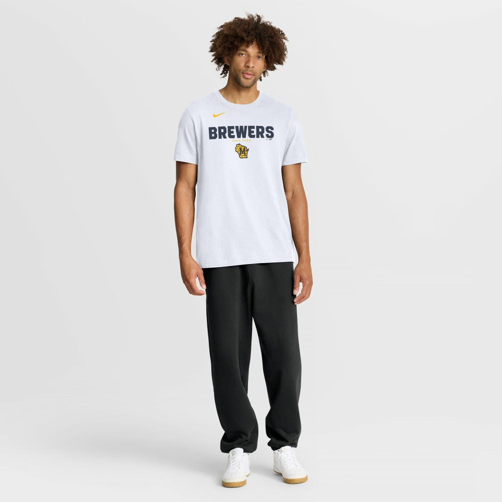 Milwaukee Brewers Nike Bold Team Name T-Shirt | MLB Near me