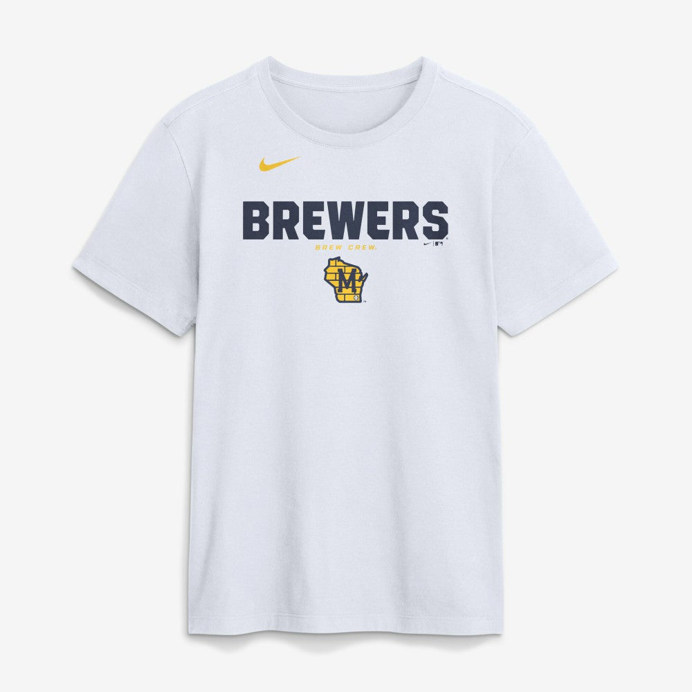 Milwaukee Brewers Nike Bold Team Name T-Shirt | MLB Near me