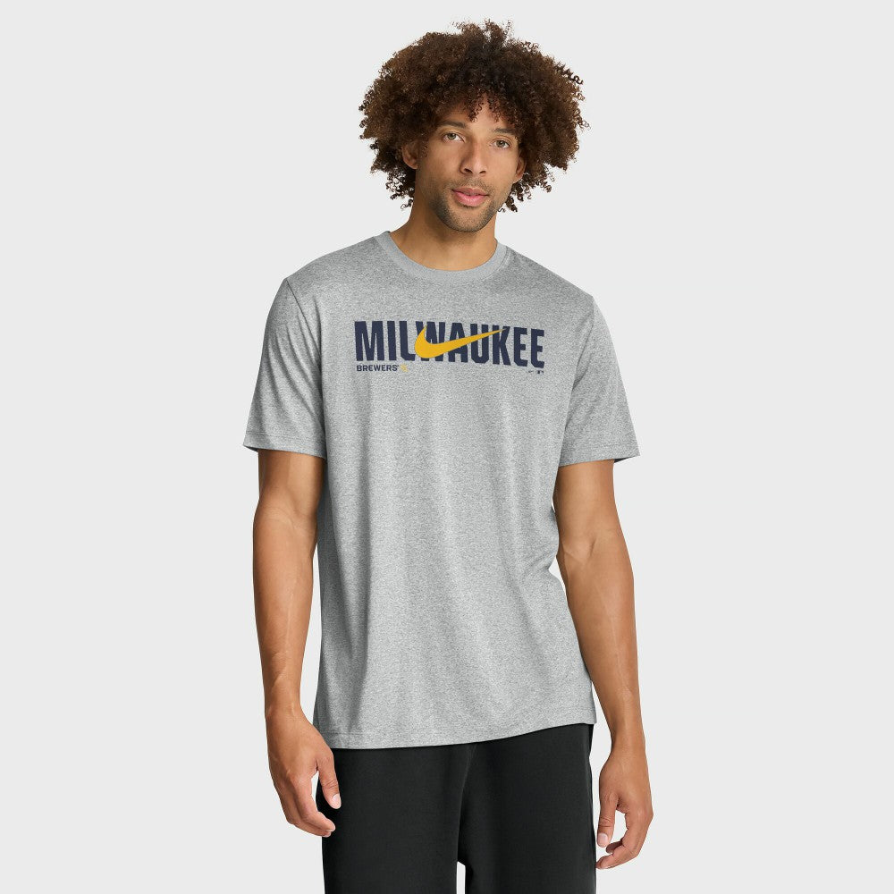 Milwaukee Brewers Nike Swoosh Legend Dri-FIT T-Shirt | MLB New