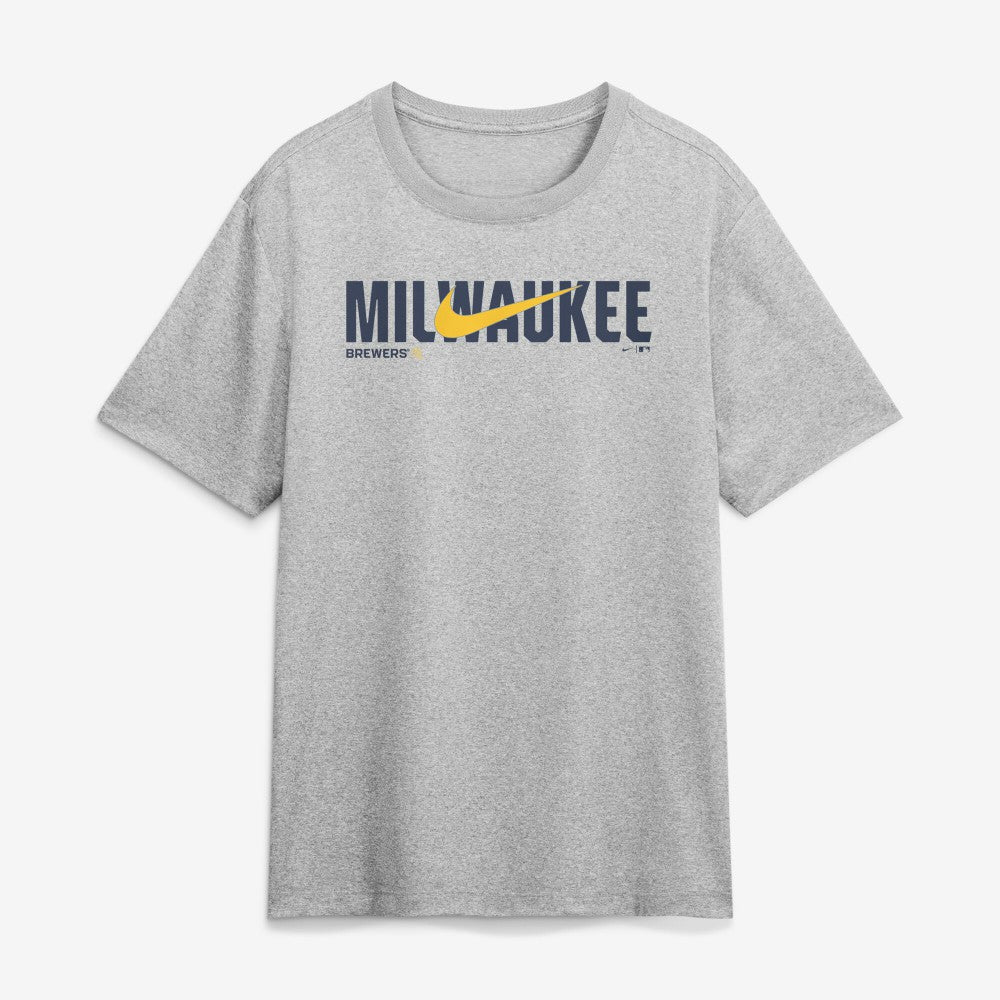 Milwaukee Brewers Nike Swoosh Legend Dri-FIT T-Shirt | MLB New