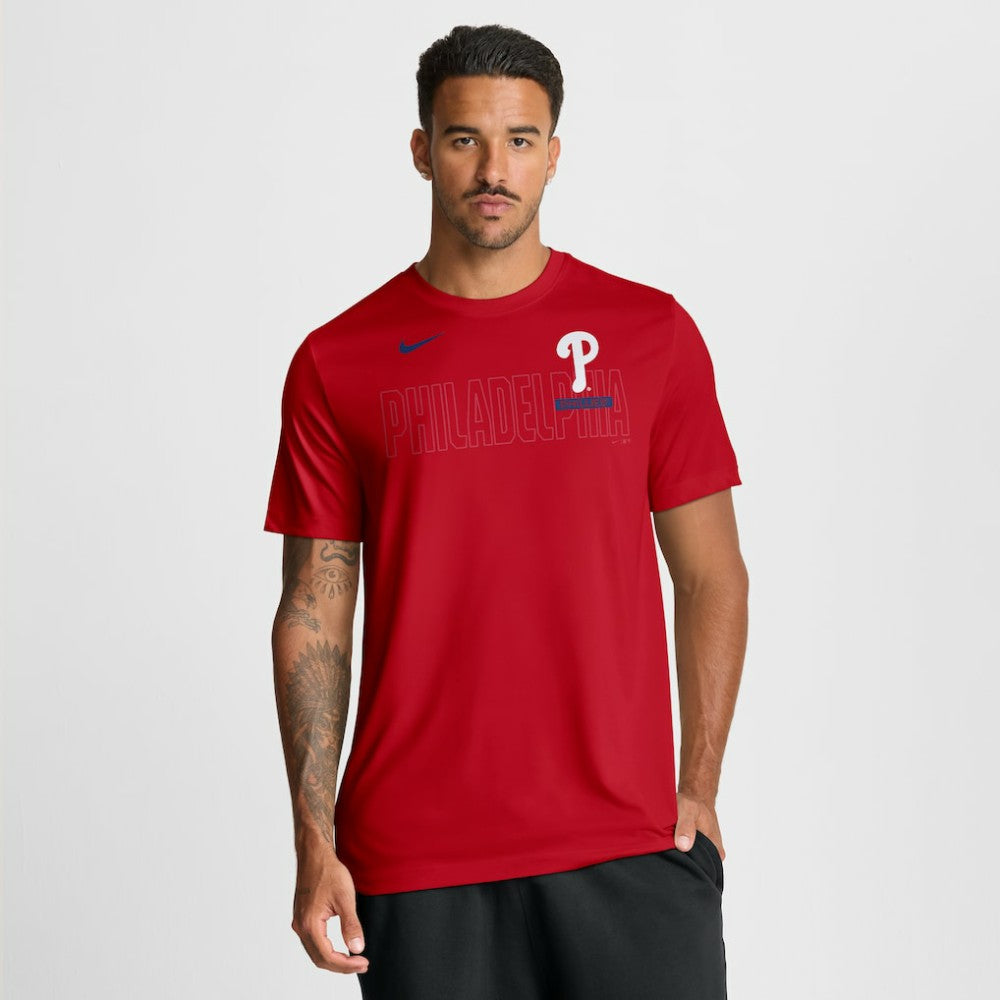 Philadelphia Phillies Nike Knockout Team Legend Dri-FIT T-Shirt | MLB Near me