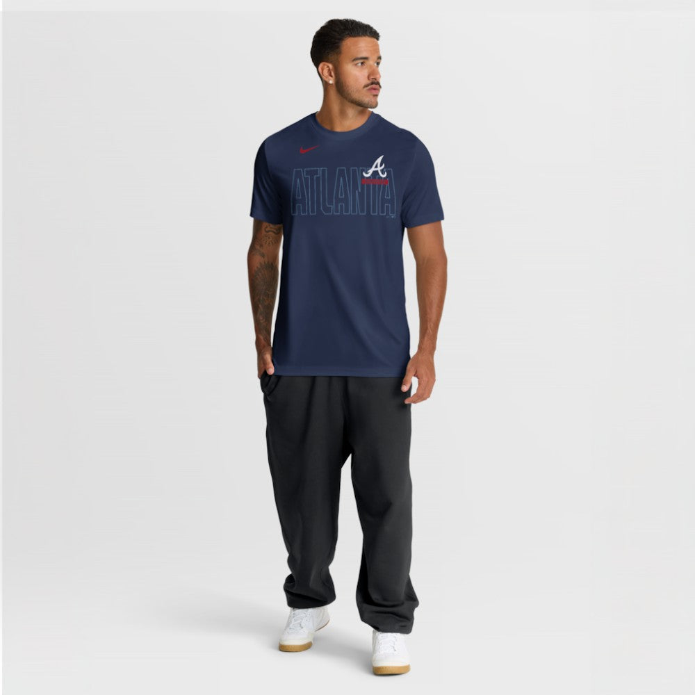 Atlanta Braves Nike Knockout Team Legend Dri-FIT T-Shirt | MLB Online