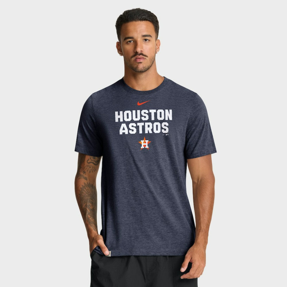Houston Astros Nike Stacked Tri-Blend T-Shirt | MLB Online