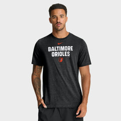 Baltimore Orioles Nike Stacked Tri-Blend T-Shirt | MLB Near me