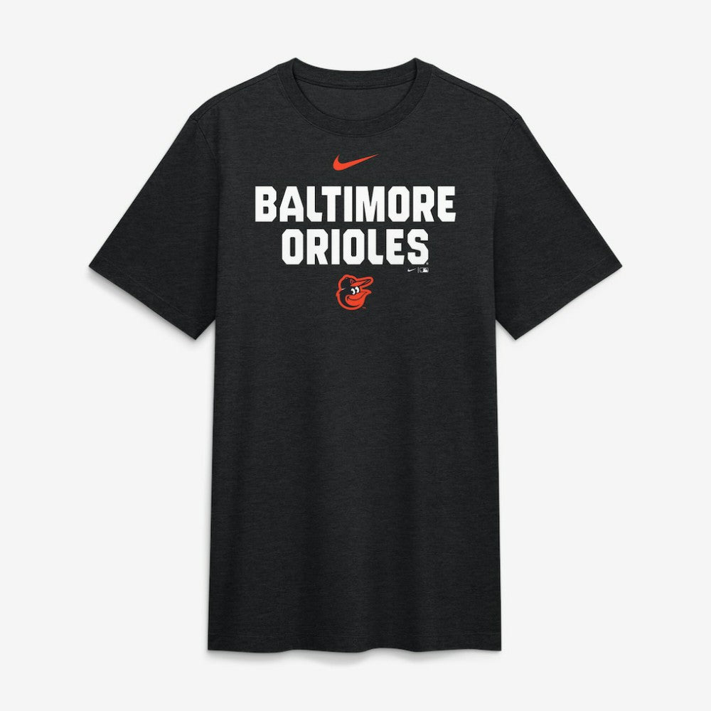 Baltimore Orioles Nike Stacked Tri-Blend T-Shirt | MLB Near me