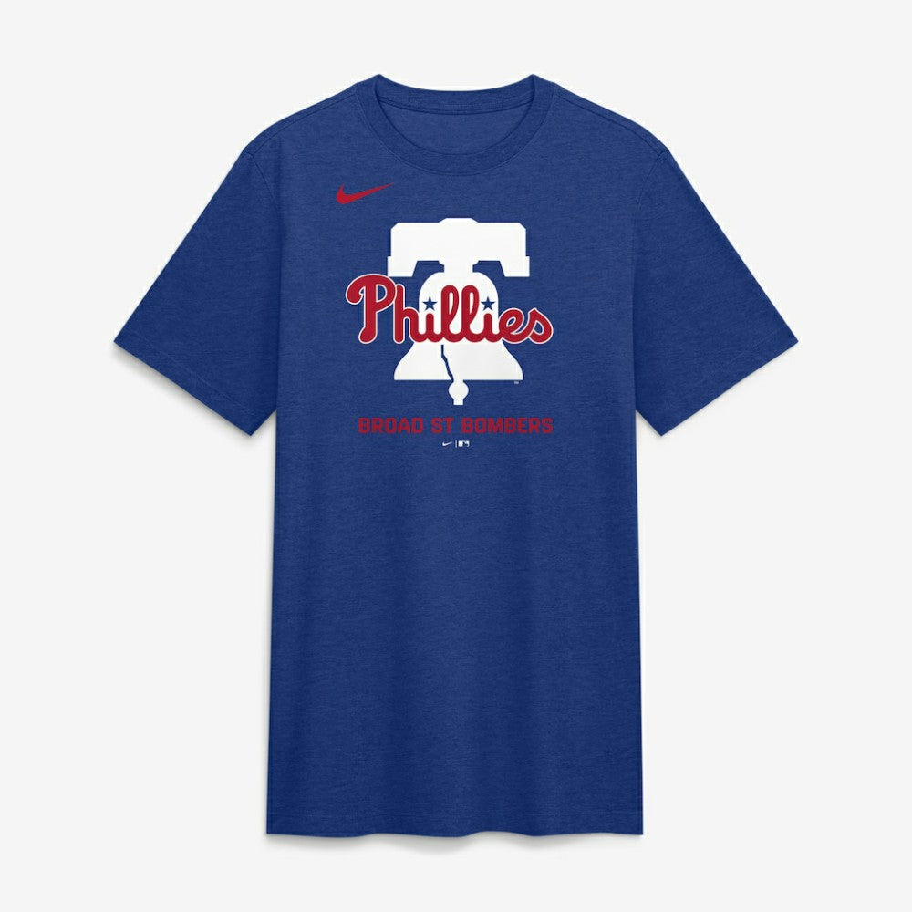 Philadelphia Phillies Nike Tri-Blend Logo T-Shirt | MLB Sale