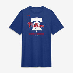 Philadelphia Phillies Nike Tri-Blend Logo T-Shirt | MLB Sale