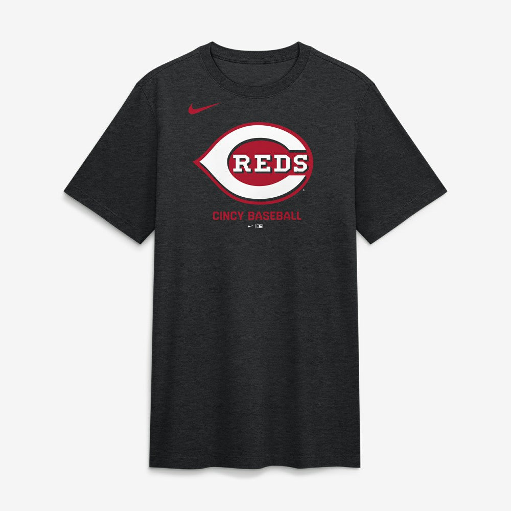 Cincinnati Reds Nike Tri-Blend Logo T-Shirt | MLB Sale
