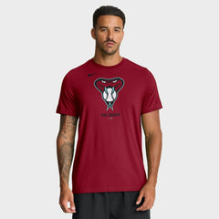 Arizona Diamondbacks Nike Tri-Blend Logo T-Shirt | MLB For sale
