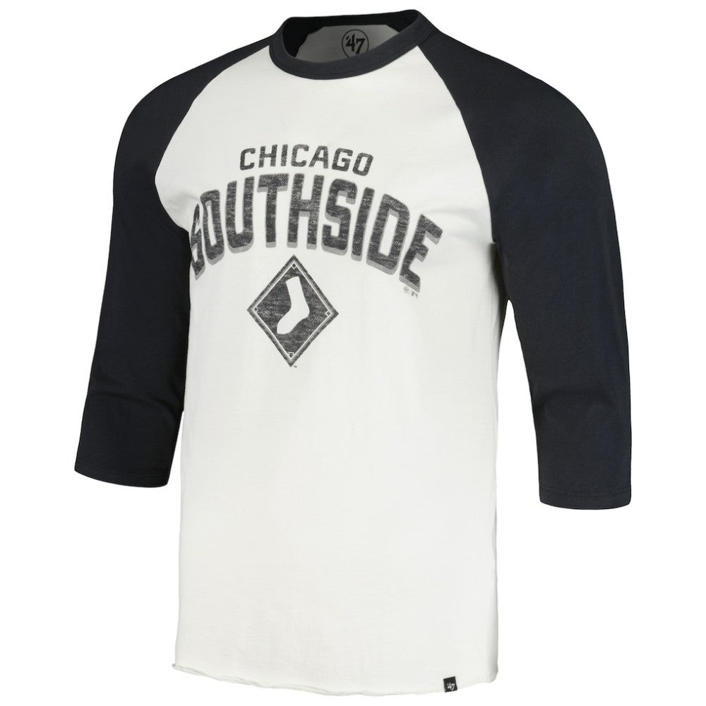 Chicago White Sox '47 City Connect Crescent Franklin Raglan 3/4-Sleeve T-Shirt | MLB Shop