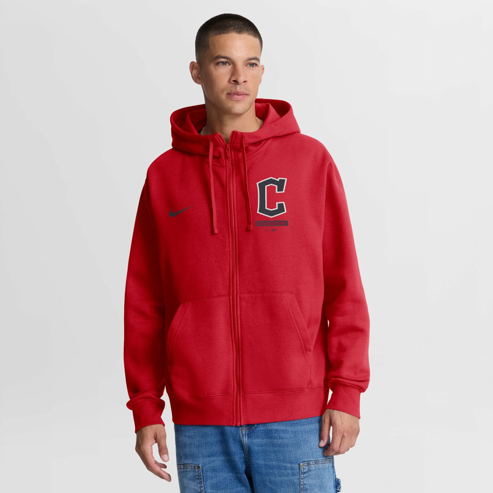 Cleveland Guardians Nike Primetime Lockup Full-Zip Hoodie | MLB New