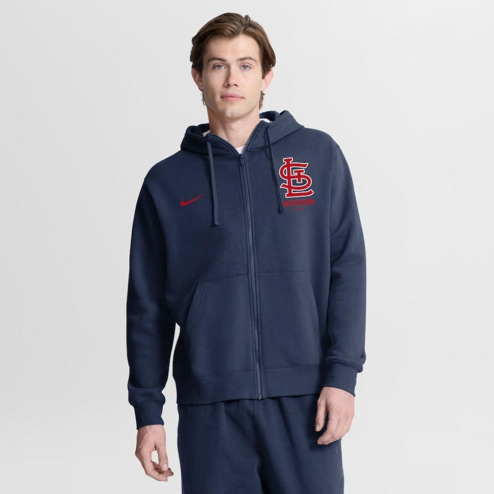 St. Louis Cardinals Nike Primetime Lockup Full-Zip Hoodie | MLB For sale