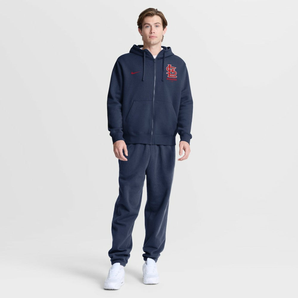 St. Louis Cardinals Nike Primetime Lockup Full-Zip Hoodie | MLB For sale