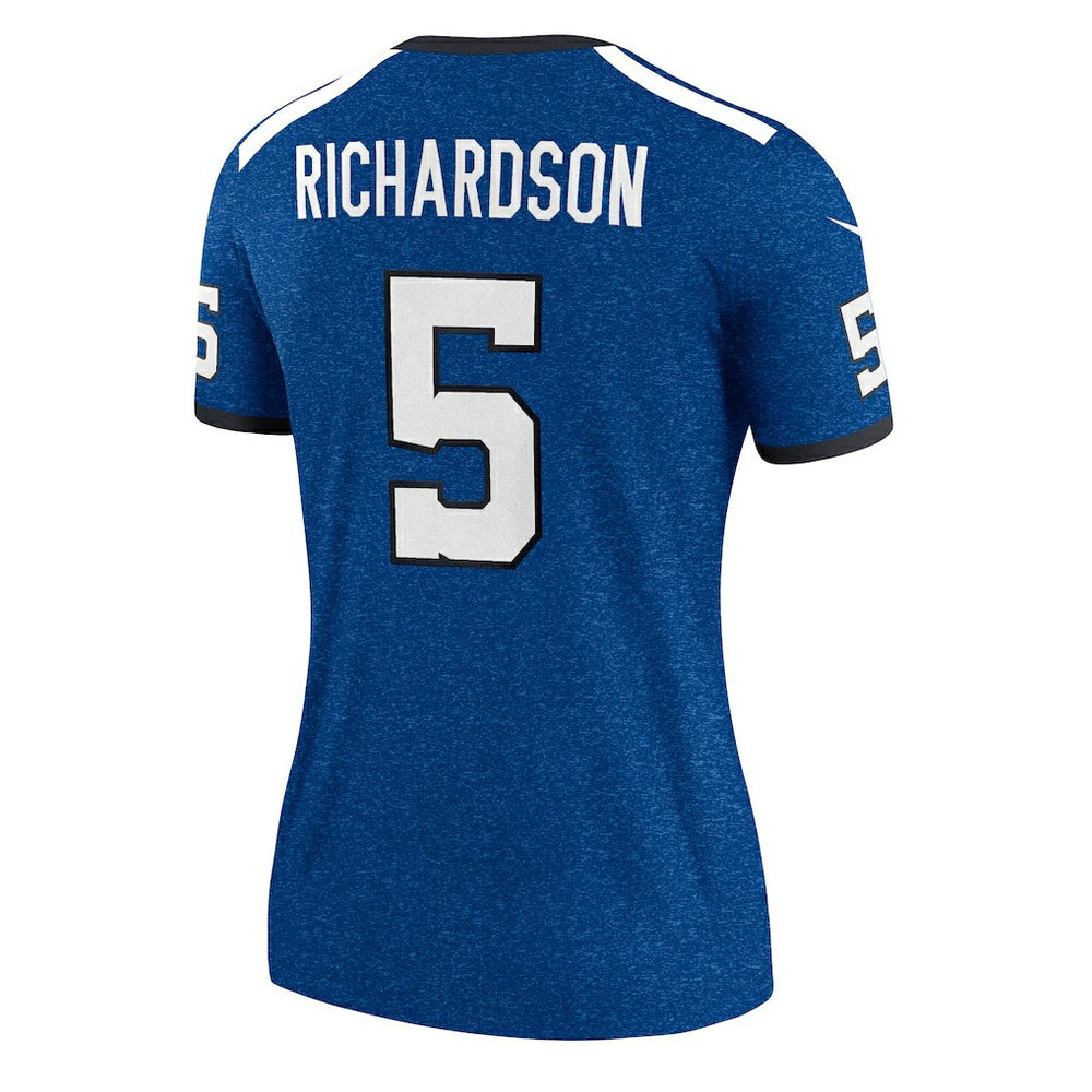 Indianapolis Colts Nike Anthony Richardson  Women's Alternate Legend Player Performance Top