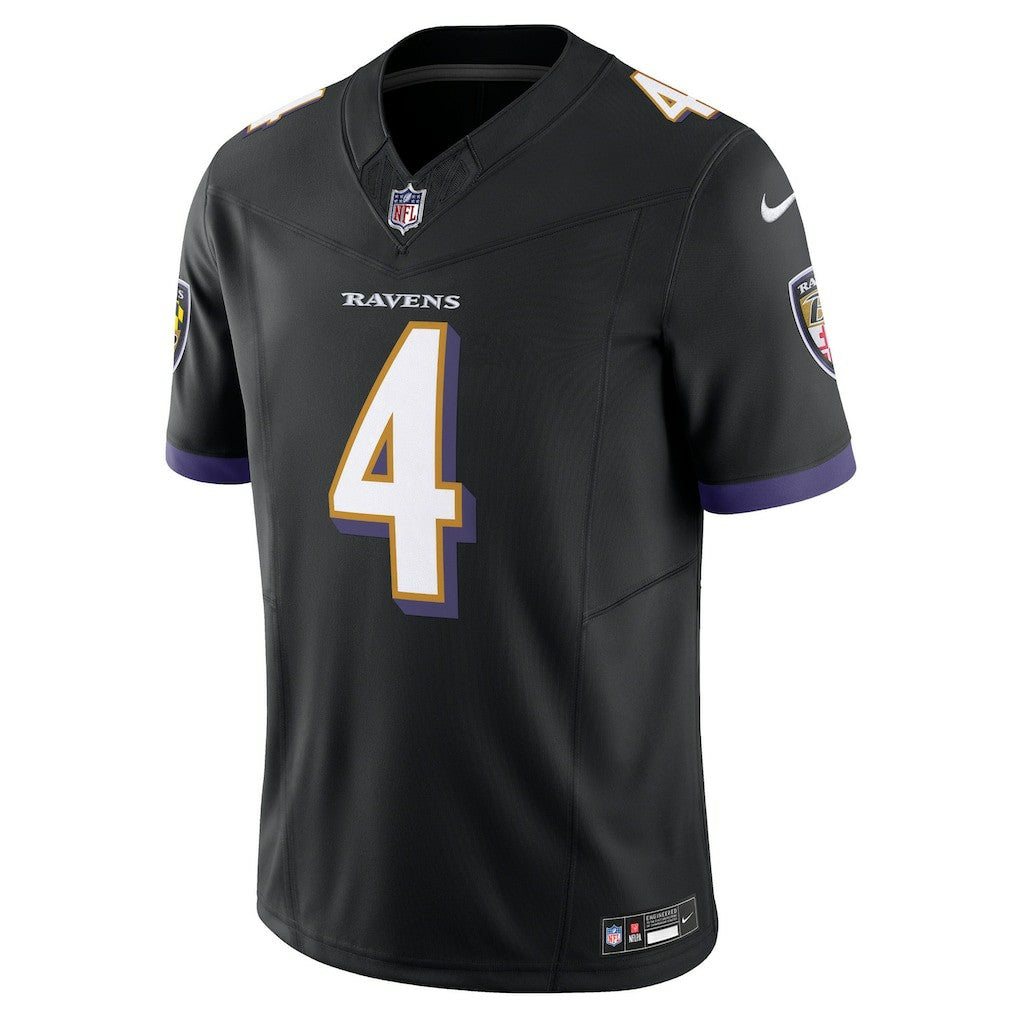 Baltimore Ravens Nike Zay Flowers  Alternate Vapor F.U.S.E. Limited Jersey
