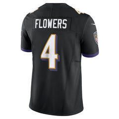 Baltimore Ravens Nike Zay Flowers  Alternate Vapor F.U.S.E. Limited Jersey