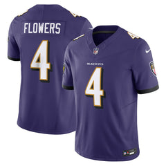 Baltimore Ravens Nike Zay Flowers  Vapor F.U.S.E. Limited Jersey