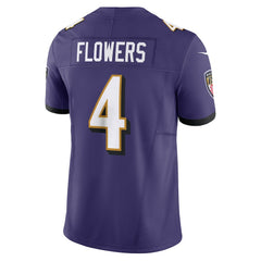 Baltimore Ravens Nike Zay Flowers  Vapor F.U.S.E. Limited Jersey