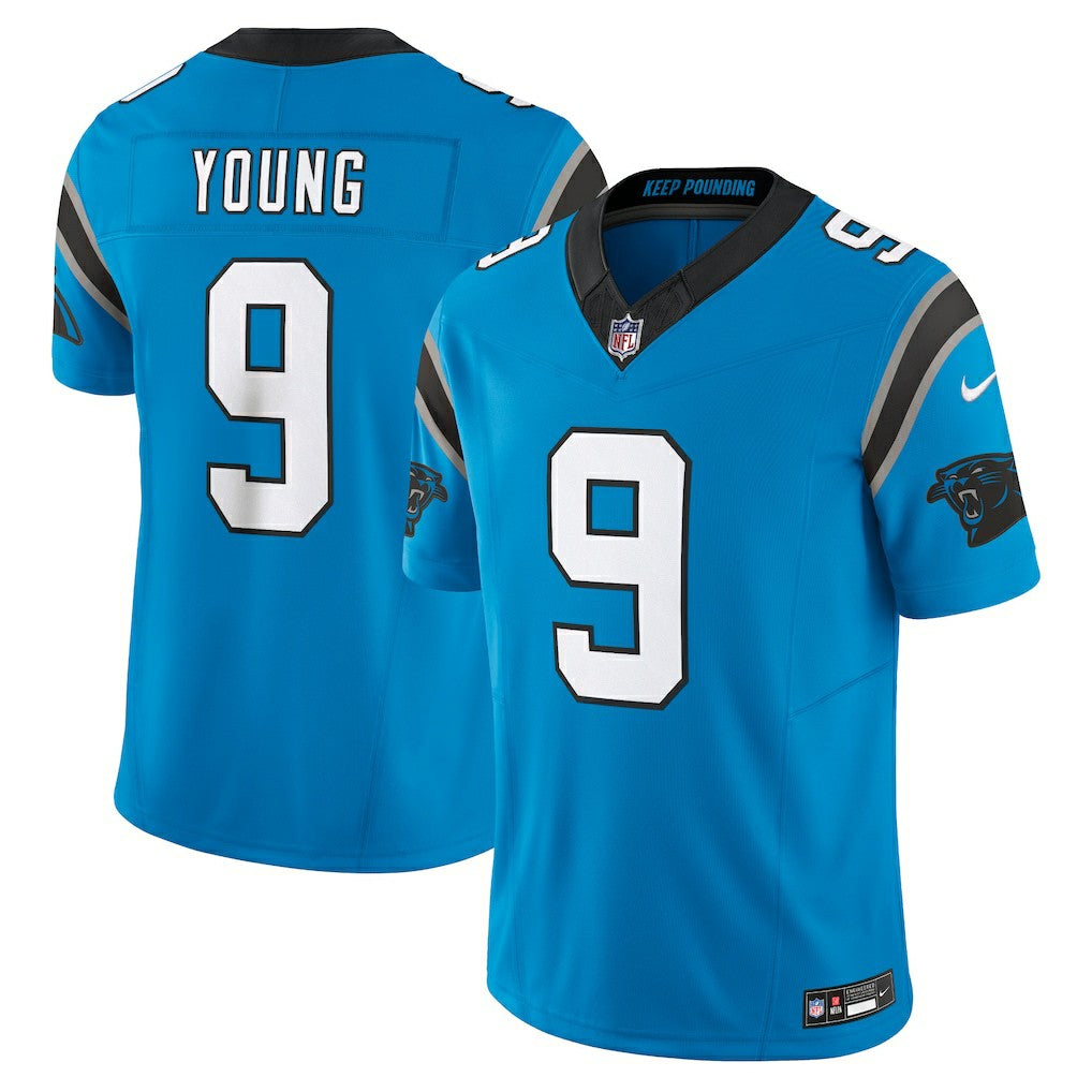 Carolina Panthers Nike Bryce Young  Vapor F.U.S.E. Limited Jersey