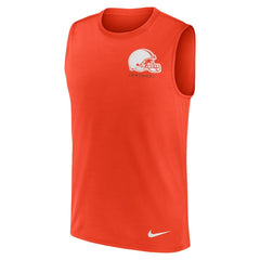 Cleveland Browns Nike Large Logo Lightweight Dri-FIT Muscle Tank Top