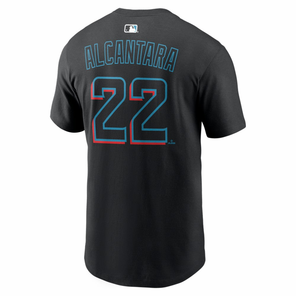 Sandy Alcantara Miami Marlins Nike Home Name & Number T-Shirt | MLB Outlet