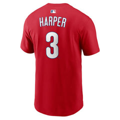Bryce Harper Philadelphia Phillies Nike  Name & Number T-Shirt | MLB Sale