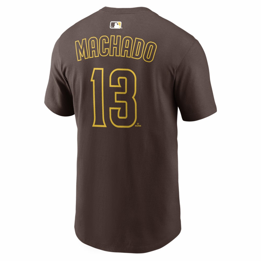 Manny Machado San Diego Padres Nike  Name & Number T-Shirt | MLB New